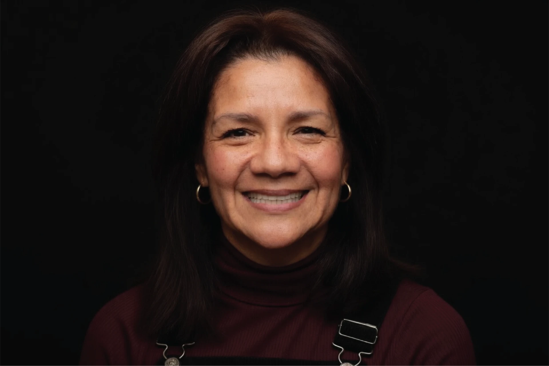 Patient smile after ORA 4X treatment
